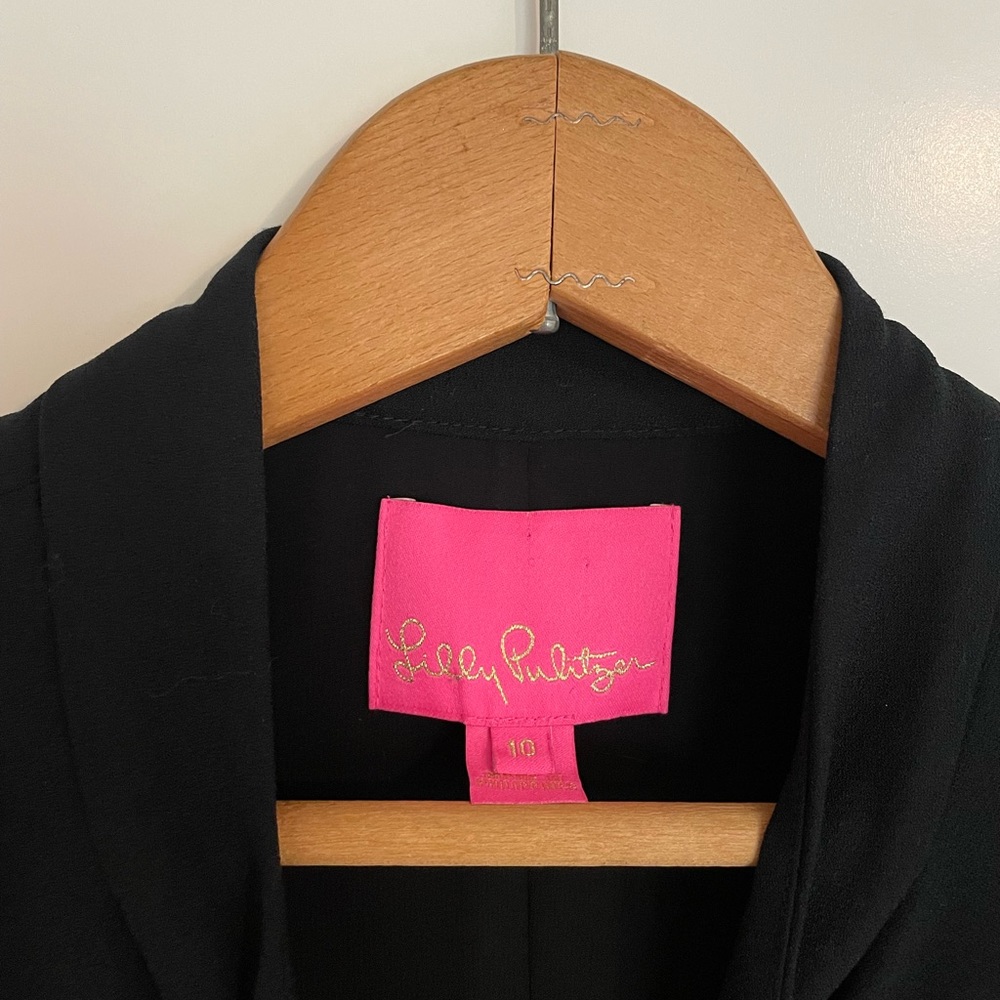 Black Lily Pulitzer Adalee Shift